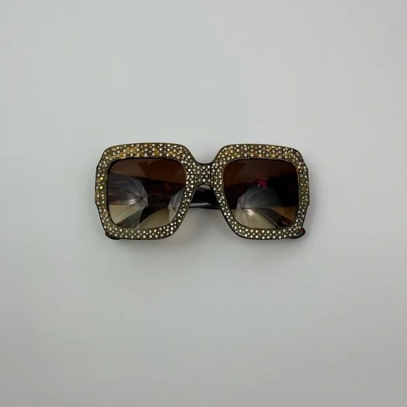 Luxury Leopard Print Sunglasses - Picture 3 of 6